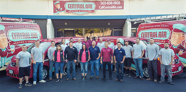 Central Air Heating, Cooling & Plumbing Team