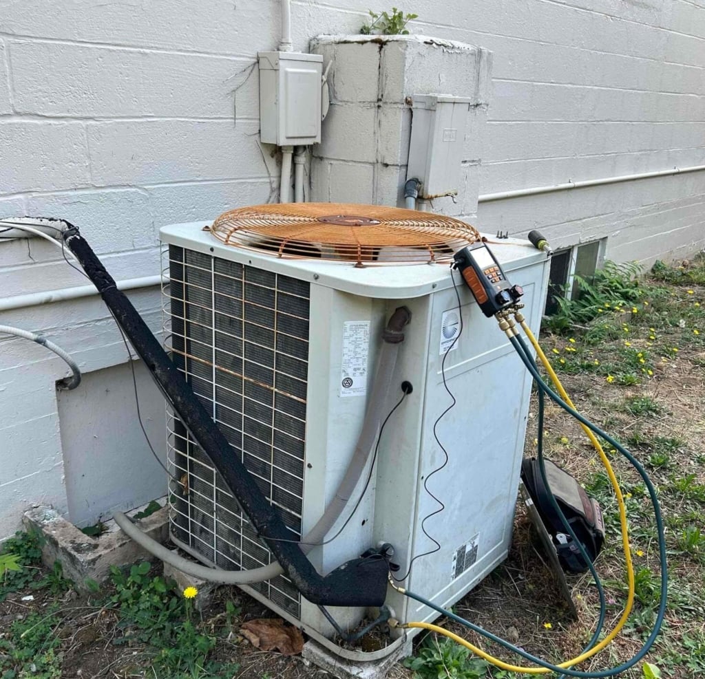 AC unit short cycling in Portland home served by Central Air Heating, Cooling & Plumbing